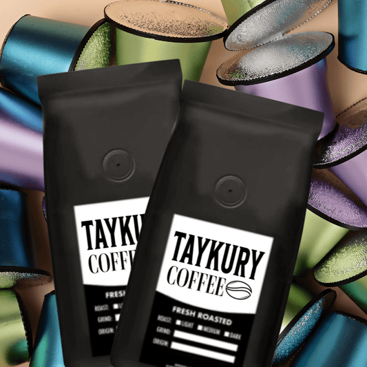 12 Pack Single Serve Coffee Capsules| TAYKURY COFFEE®