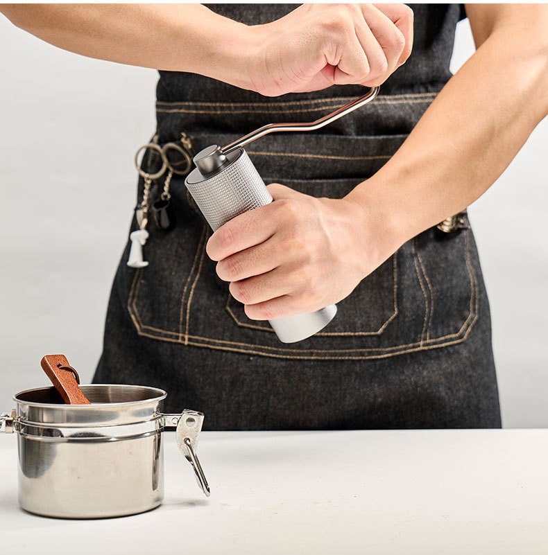 Portable Manual Coffee Grinder.